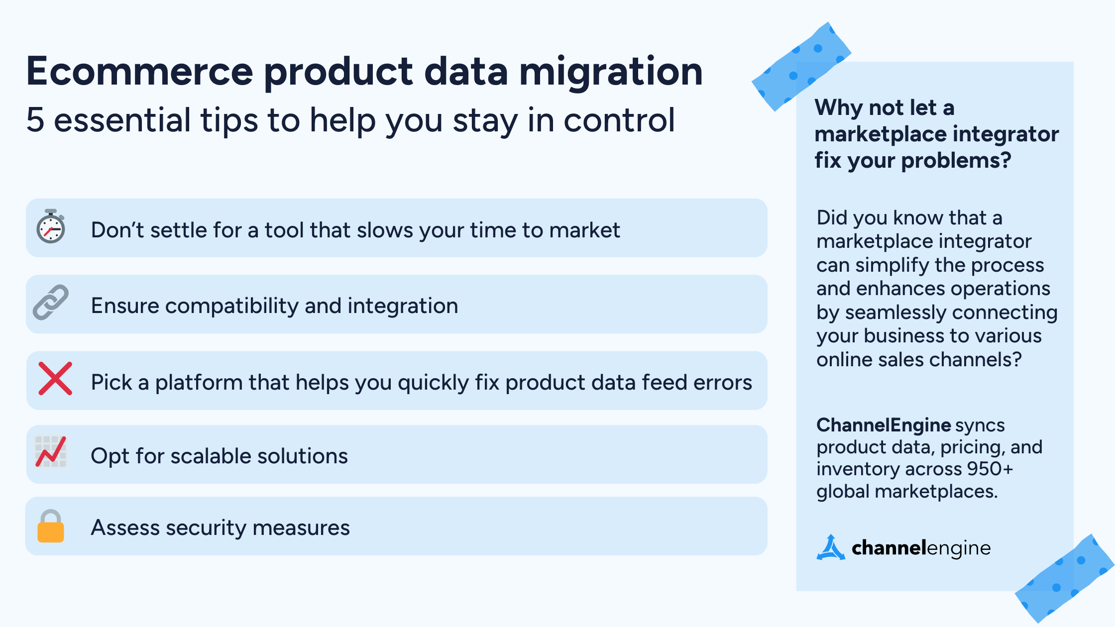 ecom product data migration tips - infographic